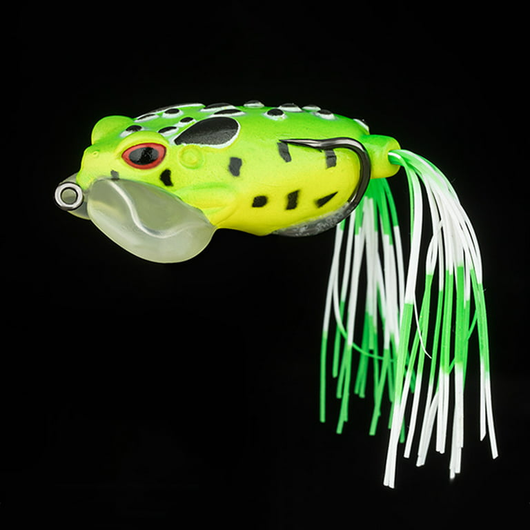Topwater Frog Lures Soft Frog Baits Weedless Design Lifelike Swimming  Action Fishing Lures New 