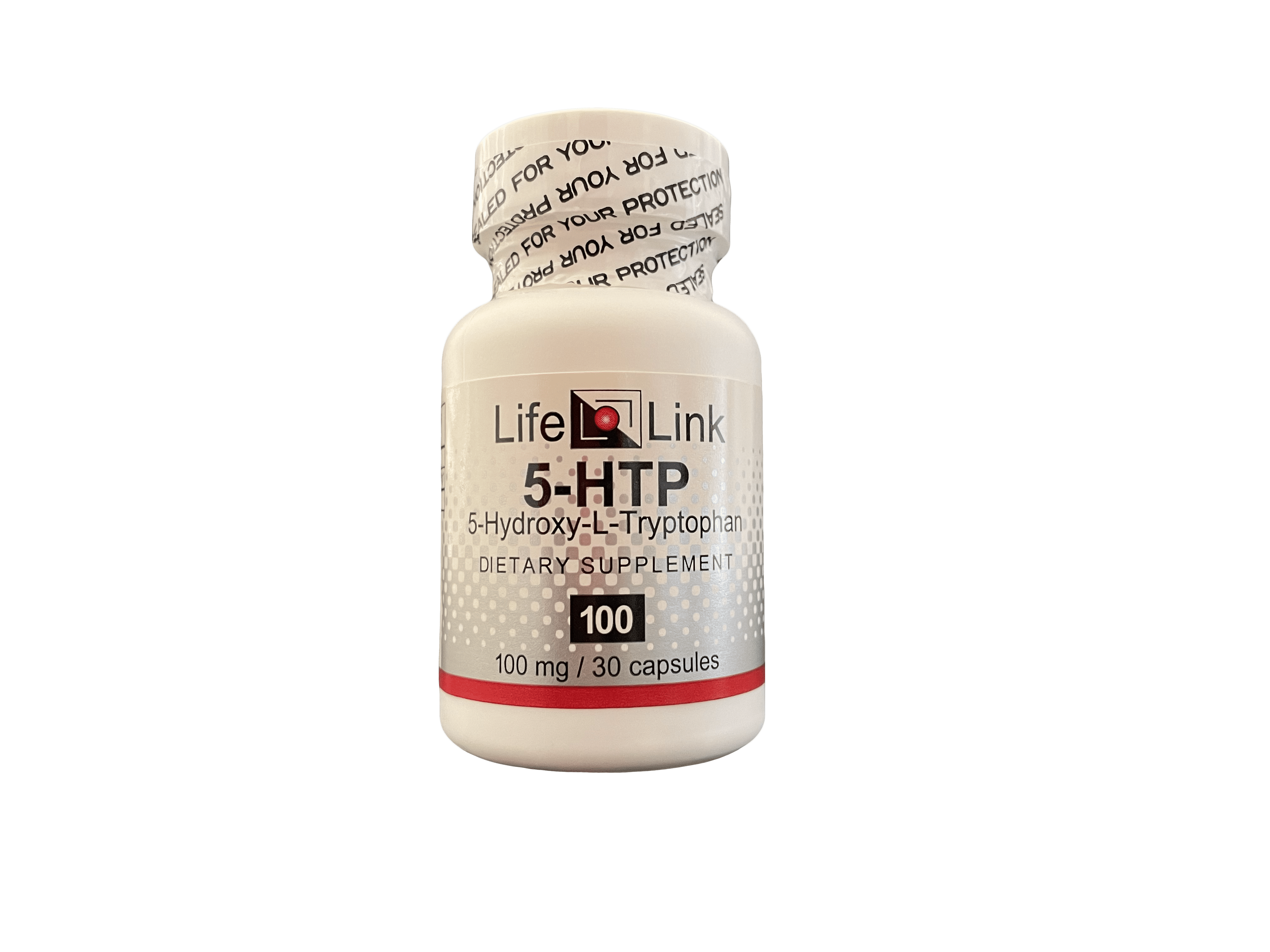 LifeLink's 5HTP (5HydroxyLTryptophan) 100 mg x 30 caps