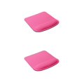 thumbnail image 3 of Methold Gran esquina redonda muñeca protegida tela EVA PU Gaming Mouse Pad colorido Mat antideslizante regalo Rojo 2piezas, 3 of 5
