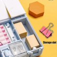 thumbnail image 4 of Pop-up Multifunctional Pencil Case with 2 Compartments, Sharpener, Best Gift Set for Kids (Pink), 4 of 5