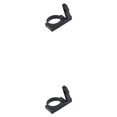 thumbnail image 4 of Langgg Dérailleur avant Adaptateur Siège Changement Résistant à l'Usure Modifié Bague de Conversion Bague de Montage de Base Bague de Serrage Noir 2Set, 4 of 6