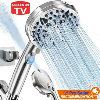 Axioblis 5-Function High Pressure Handheld Shower Head With Hose & Bracket