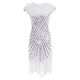 thumbnail image 4 of Vestido vintage con lentejuelas y borlas para mujer de los años 20 - Disfraz gótico de fiesta para tallas grandes - Ropa sexy y casual para salir por la noche, 4 of 4