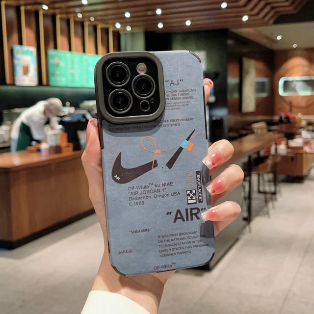 Funda De Moda AJ iPhone 14 13 12 11 Pro Max XR XS X 7 8 Plus A Prueba De Golpes Gao Jiahui unisex