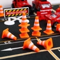 thumbnail image 5 of 50Pcs Mini Traffic Cones Plastic Orange Highly Simulated for Children Educational Play, 5 of 5