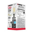 thumbnail image 4 of SATCO S21265 B11 Candle LED Light Bulb 3000K 4W 120V E12 Base Dimmable (6 Pack), 4 of 14