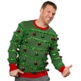 thumbnail image 2 of UglyChristmasSweater Garland & Ornaments 3D Balls Funny Adult Unisex Festive Knitted, 2 of 5