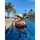 thumbnail image 4 of Womens Mens Wide Brim Straw Panama Hat Fedora Summer Beach Sun Hat UPF Straw Hat for Women, 4 of 5