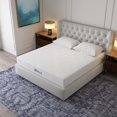 thumbnail image 4 of SWISSLUX 10-Inch Twin-XL Size Mattress, iCOOL Tech and Cooling Gel infused Medium Plush Memory Foam Mattress, Bed-in-a-box, FiberGlass Free, White, Twin-XL Size(80"L x 39"W x 10"H), 4 of 9