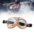 thumbnail image 3 of Gafas de Motocicleta a Prueba de Polvo Antivaho a Prueba de  Resistencia Al Impacto Diseño Retro Vintage Marco Ergonómico Ligero Versátil para ANGGREK  Otros, 3 of 8