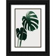 thumbnail image 1 of Artographie Studio 23x32 Black Ornate Wood Framed with Double Matting Museum Art Print Titled - Monstera Natural 16, 1 of 4