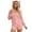 Pink, variant on shoper Womens Onesie Pajamas Sherpa Plush Shorts Jumpsuit Womens Hooded Fuzzy Romper Zipper Bear Sleepwear Playsuit Plus Size Rompers