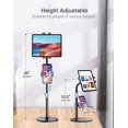 thumbnail image 4 of Support de support de Tablette, Elitehood Angle Hauteur Support iPad Réglable pour Bureau, Support iPad Épais, 4 of 5