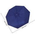 thumbnail image 6 of OUNONA Dark Replacement Patio Umbrella Canopy Fabric with Ventilation and Reinforced Rib Support for Outdoor Use, 6 of 8