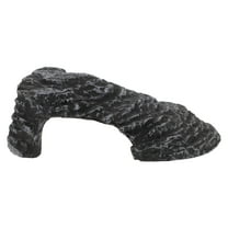 LULULION Resin Turtle Climbing Platform Grey for Aquarium Reptile Habitat Decor