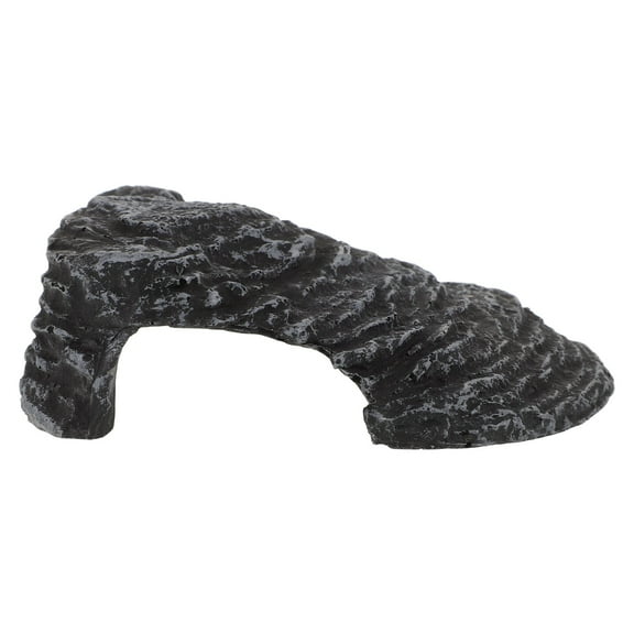 LULULION Resin Turtle Climbing Platform Grey for Aquarium Reptile Habitat Decor