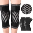 thumbnail image 3 of LJNYFDC Compression Knee Braces Compression Knee Braces 1 Pair Fasten Soft Breathable Knee Support Sleeves Leg Warmers, 3 of 7