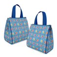 thumbnail image 2 of Mermaid Princess Sea Pattern Insulated Lunch Bag for Women & Adults,Large Portable Soft Cooler Lunch Bag,Thermal Food Storage Tote with Pearl Cotton,8.66L,8.75x5.75x9.5 Inch, 2 of 6