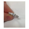 thumbnail image 3 of 1/2ct Vintage Three Stone Round Diamond Engagement Ring 14K White Gold, 3 of 3