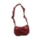 thumbnail image 5 of Bolso de mano con lazo para mujer, elegante bolso de hombro de PU para fiesta, primavera, vacaciones, calle, 5 of 9