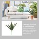 thumbnail image 5 of GOOHOCHY Sansevieria falsa de plástico para bonsái, planta de serpiente falsa, adorno para bonsái, 5 of 8