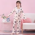 thumbnail image 4 of Pijama de seda de leche de dibujos animados Kawaii Sanrio, ropa de casa para niña, regalo de Hello Kitty Kuromi, 4 of 4