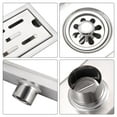ZIHUI Shower Floor Drain 304 Stainless Steel Bathroom Drain Shower
