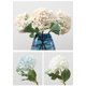 thumbnail image 4 of Nvzi 6 piezas de flores artificiales de hortensias de seda azules, ramo de hortensias realistas para bodas, fiestas, oficinas, decoración del hogar (azul y blanco), 4 of 5