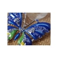 thumbnail image 4 of Capri Blue Crystal Rhinestone Enamel Painted Butterfly Cute Brooch Pin Pendant, 4 of 4