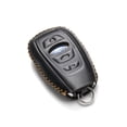 thumbnail image 3 of Vitodeco Leather key fob cover compatible for Subaru Forester, Impreza, Outback, WRX, BRZ, XV Crosstrek, Ascent 2014 - 2025 (4-Button, Black), 3 of 5
