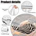 thumbnail image 6 of Uorisanigo Zebra Stripe Print ATV Seat Cover Waterproof Waterproof & Tear-Resistant Four Wheeler Seat Cushion ATV Accessories, Compatible with Polaris Sportsman Polaris Scrambler Honda Rancher, 6 of 7