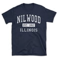 thumbnail image 1 of Nilwood Illinois Classic Established Men's Cotton T-Shirt, 1 of 1