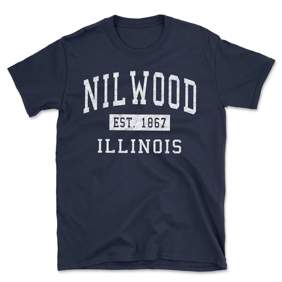 Nilwood Illinois Classic Established Men's Cotton T-Shirt