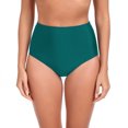 thumbnail image 3 of RELLECIGA Women's High Cut Cheeky High Waisted Bikini Bottoms Tummy Control Swim Bottom Full Coverage Underwear Panties Swimsuit Bathing Suit Bottom, 3 of 6