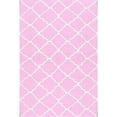 thumbnail image 1 of The Rug Market 71202B 2.8 x 4.8 in. Lattice Area Rug - Pink & White, 1 of 1