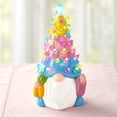 thumbnail image 1 of Gnome Spring Garden Coating Statue Welcome Sign Gnome for Wedding Outdoor Hand Painted Durable Special and Summer Desktop Ornament, 1 of 5