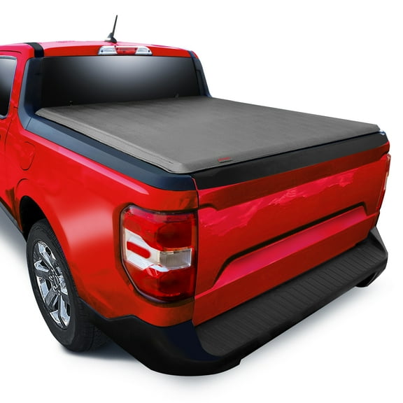 MaxMate Soft Roll-up Truck Bed Tonneau Cover Compatible with 2022-2025 Ford Maverick (Not Fit Models with Utility Track System) | 4.5' (54") Bed | TCF169061