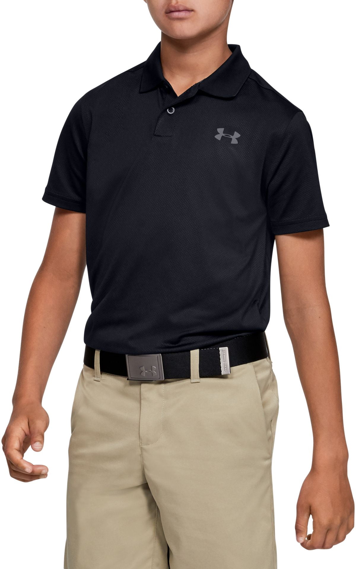 under armour boys performance polo