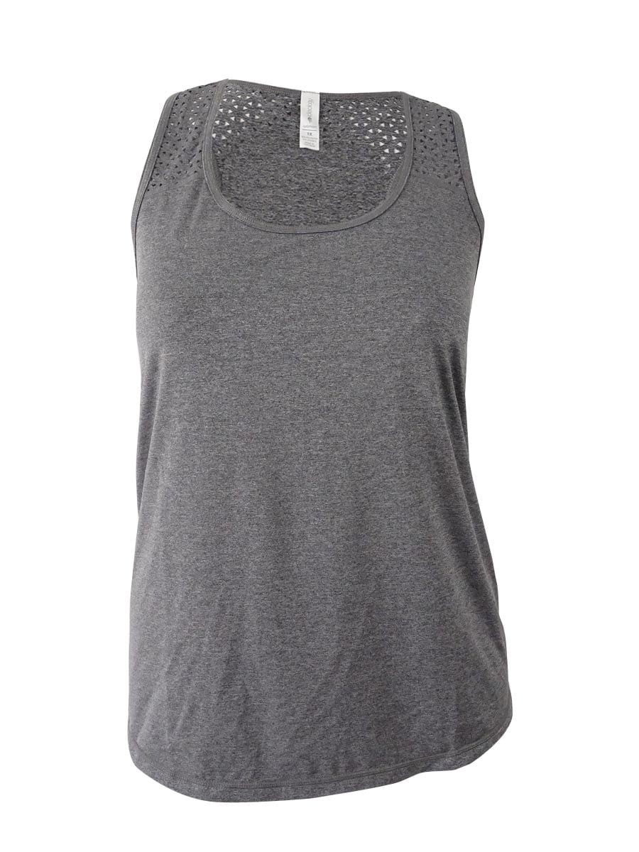 women's plus size racerback tank top