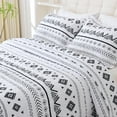 thumbnail image 4 of Evenhug Quilt Set 3-Piece King Geometric Bedding Set Microfiber Quilt Bedding Set With 2 Pillow Shams, 4 of 7