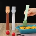 thumbnail image 3 of Silicone Basting Brush Baking Barbecue 5 2 Tool Pastry Oil Brush Kitchen Utensil for Cooking BBQ Spreading, Green, 3 of 7