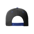 thumbnail image 2 of Daxton Classic Snapback 3D Alphabet A to Z Numbers Embroidered Initials Letters Flat Bill Cap - Black Royal Hat, Letter P, 2 of 2