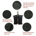 thumbnail image 1 of OULII 4Pcs Pavilion Tent Weights Black with Zipper for Easy Attachment and Outdoor Gazebo Fixing, 1 of 8