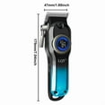 thumbnail image 7 of LQT Hair Clipper For Men, Body Hair Trimmer, Professional Haircutting Tool, Zero Gap Hair Clipper with LED Display, Ideal Gift for Men (Blue), 7 of 7