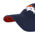 thumbnail image 5 of Women's '47  Navy Denver Broncos Confetti Icon Clean Up Adjustable Hat, 5 of 5