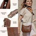 thumbnail image 5 of FALAN MULE Cross Body for Women Crossbody Purses, Small Crossbody Purses Leather Cross body Bags, 5 of 6