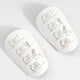thumbnail image 5 of 1parminibenskyddFotbollbenskyddSVIT-SVARTSWhite-Black, 5 of 5
