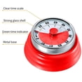 thumbnail image 3 of Stainless Steel Kitchen Cooking Timer, 60 Minutes Magnetic Timer, 3 of 4