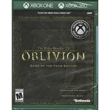 Oblivion Game of the Year Edition (Greatest Hits) (XB1 Packaging) Xbox 360 (Bran