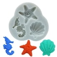 thumbnail image 3 of Greenadscape 1Ud De Silicona Para Pastel Con De Animales Marinos Flexible Y Antiadherente, 3 of 8